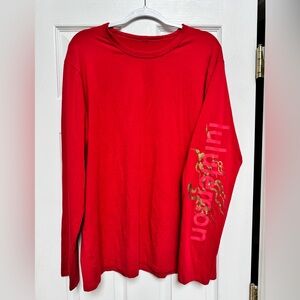 Like new lululemon fundamental tee long sleeve lunar new year *limited edition*